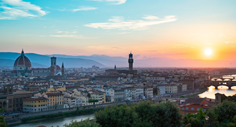 Image of Florence, Italy, skyline.